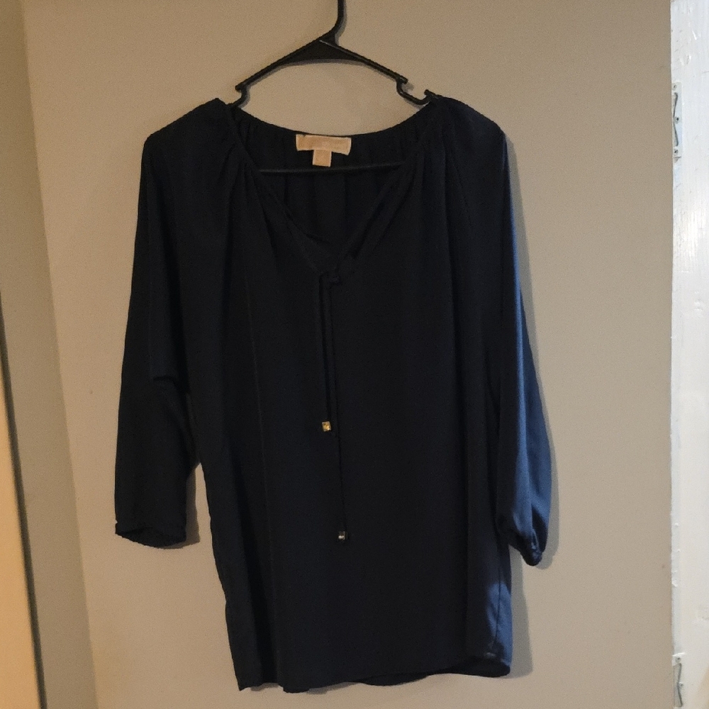 Michael Kors Dark Blue Women's Blouse